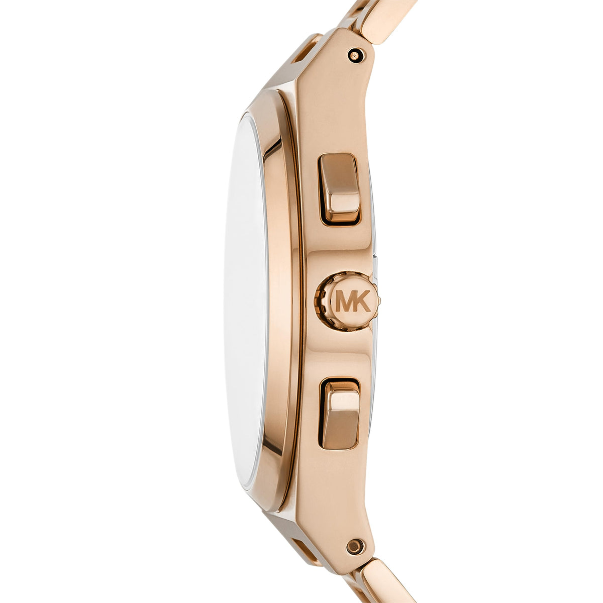 Michael Kors Oversized Lennox Chronograph Rose Gold-Tone Men's Watch - MK9119