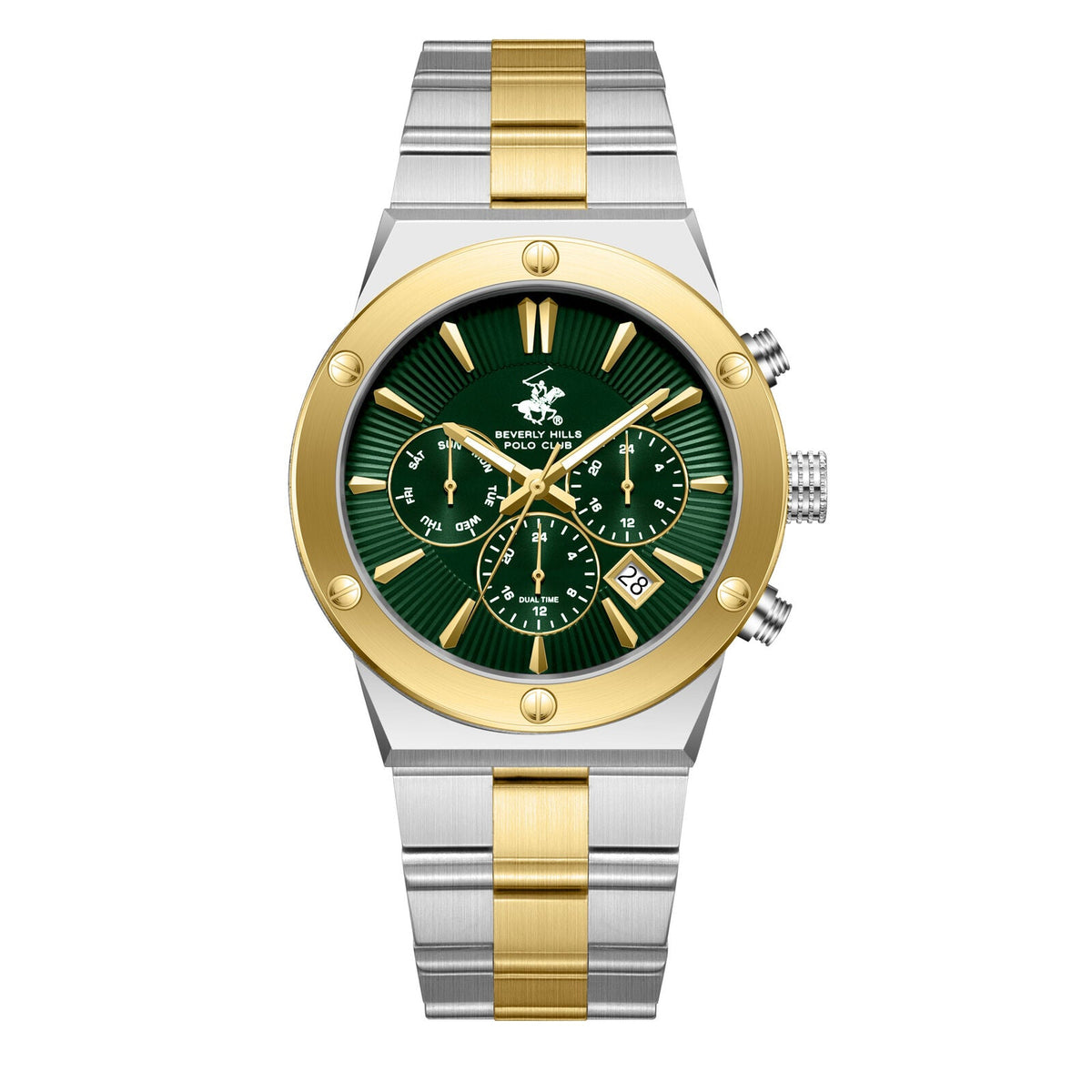 Beverly Hills Polo Club Two Tone Men's Watch BP3871X.270 BP3871X.270 - Image 1
