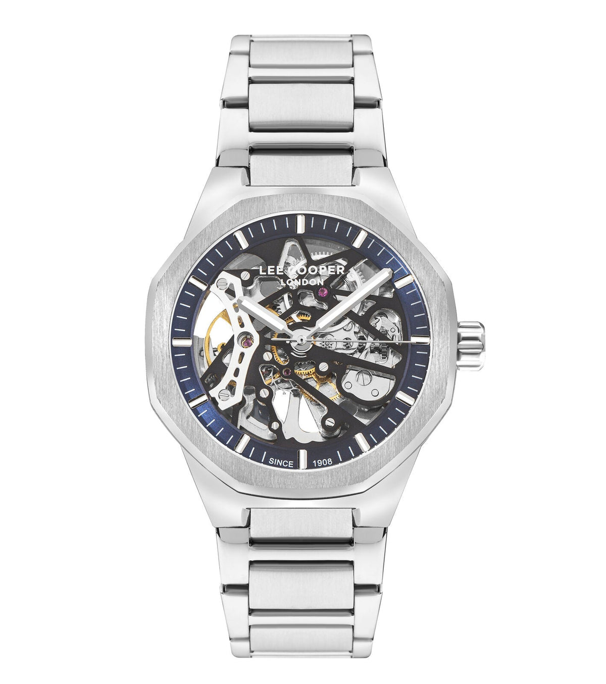 Lee Cooper Silver Men's Watch LC07905.390 LC07905.390 - Image 1