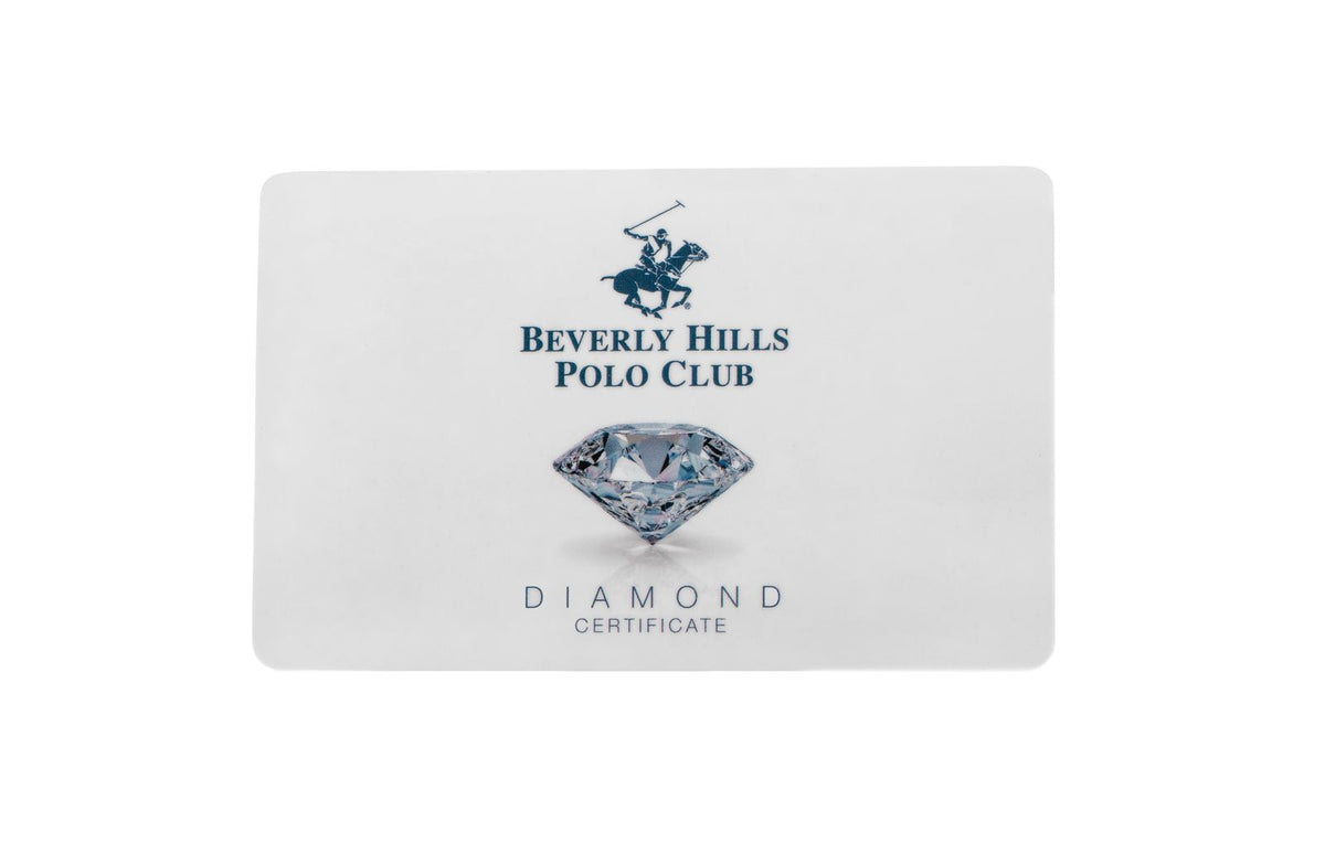 Beverly Hills Polo Club Classic Sapphire Blue Dial Classic Silver Watch BP3824C.390