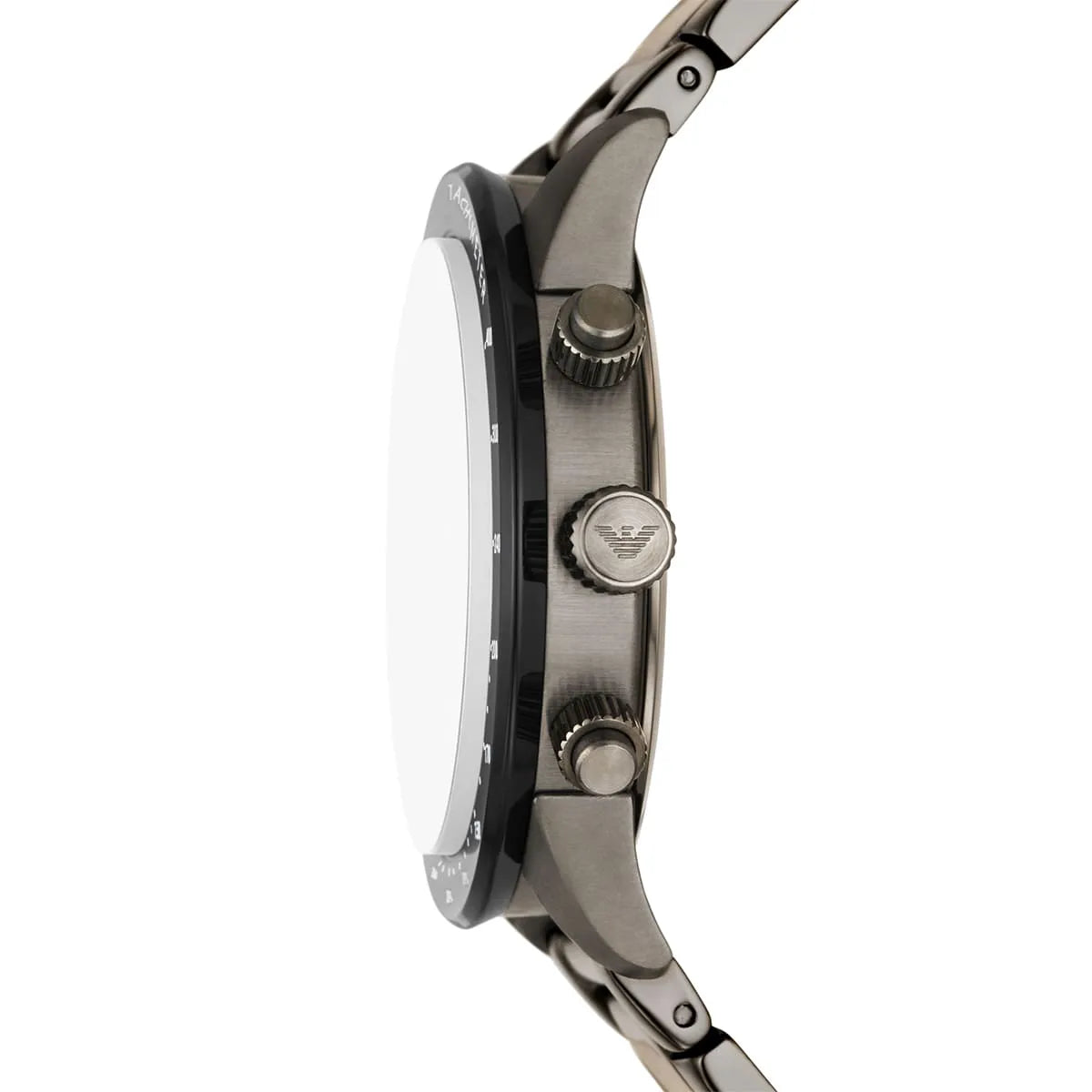 Emporio Armani Mario Chronograph Multicolor Dial Gunmetal Men's Watch - AR11471