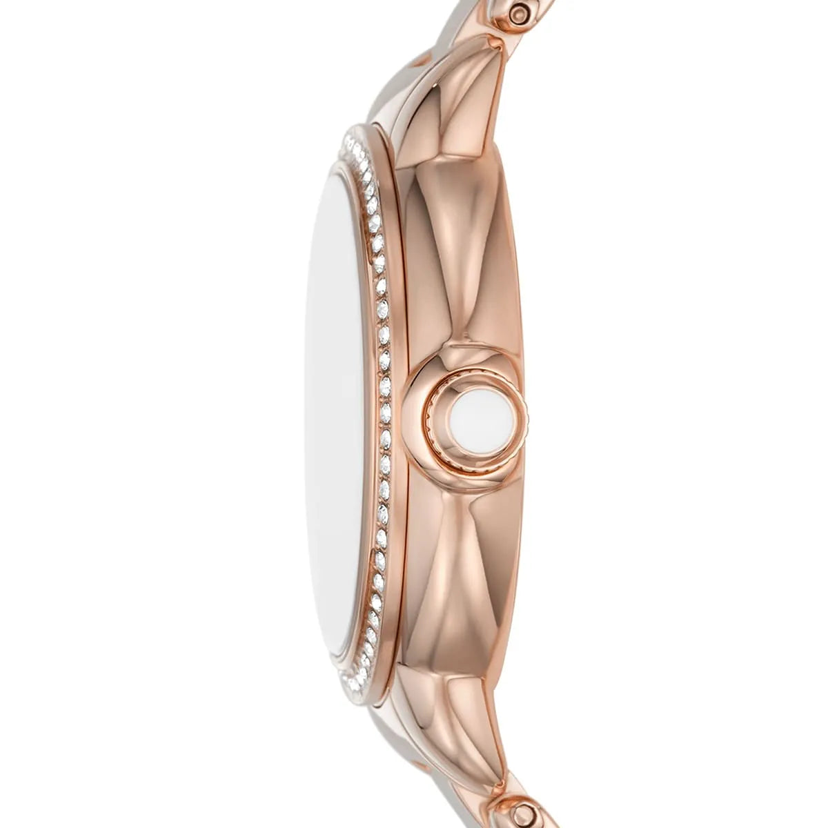 Emporio Armani Mia White MOP Dial Rose-gold Women's Watch - AR11523