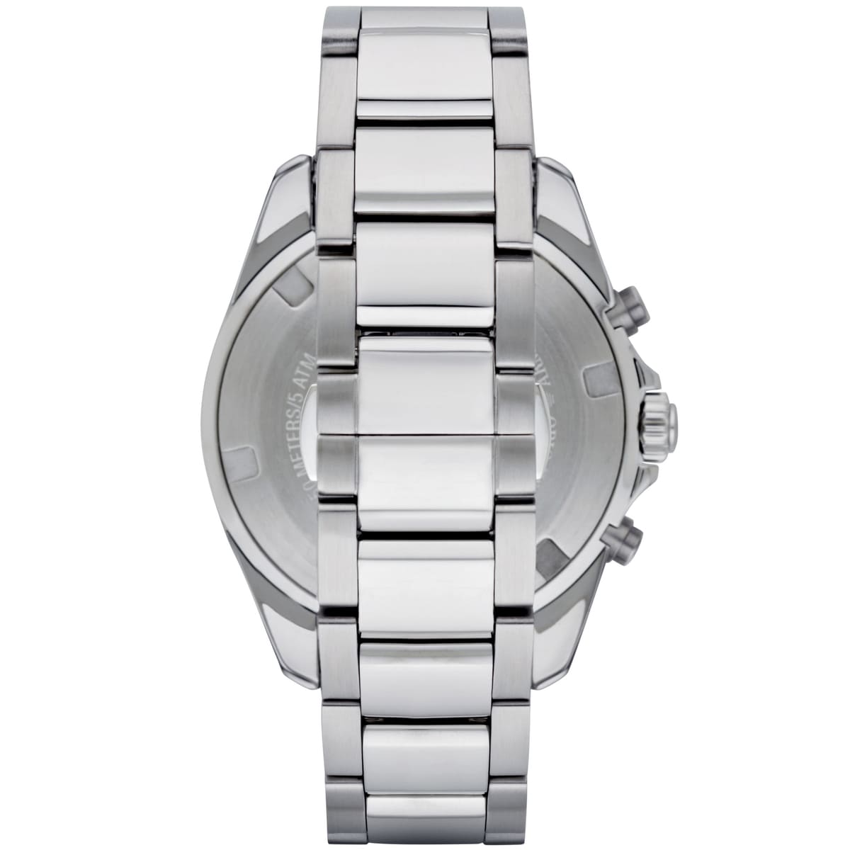Emporio Armani Sigma Chronograph Black Dial Silver Men's Watch - AR6098