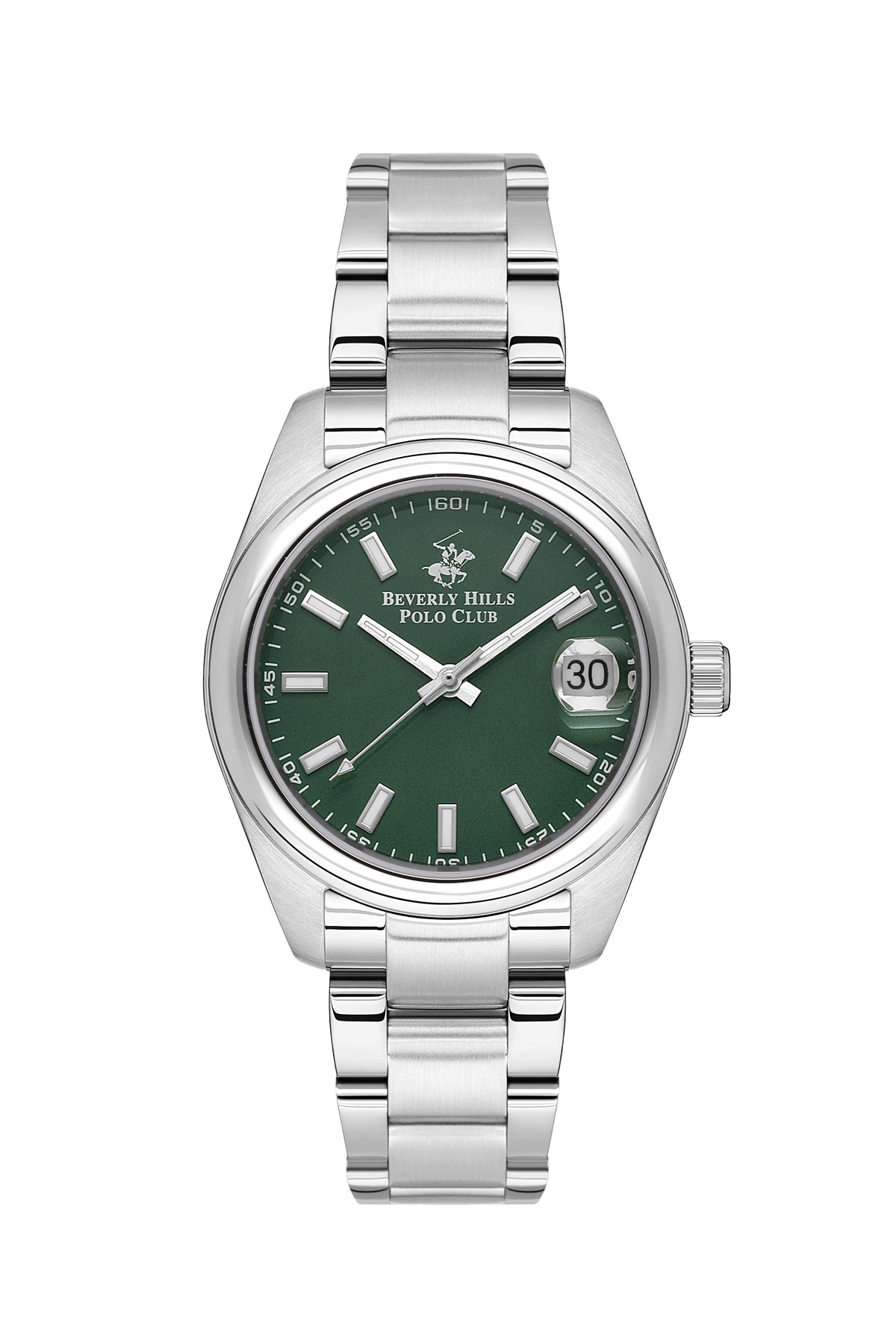 BEVERLY HILLS POLO CLUB Women’s 32 MM Silver Stainless Date Watch – BP3597X.370 - Watch