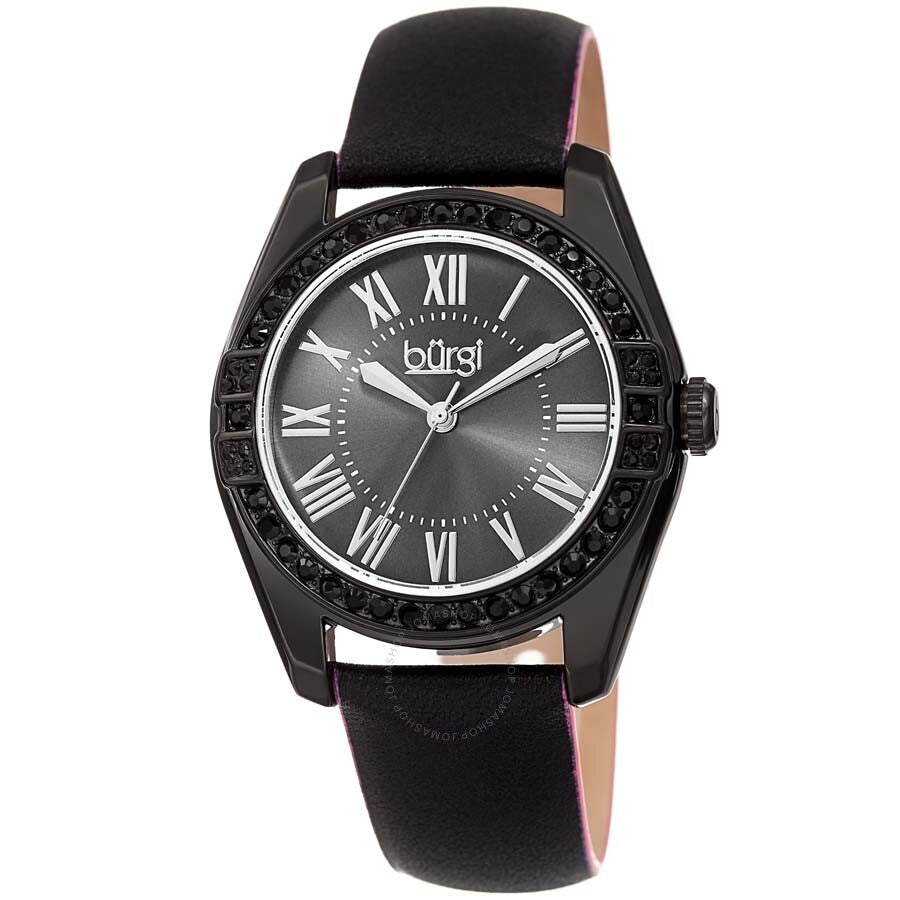 Burgi Black Dial Ladies Watch BUR206BK - Dawson Watches