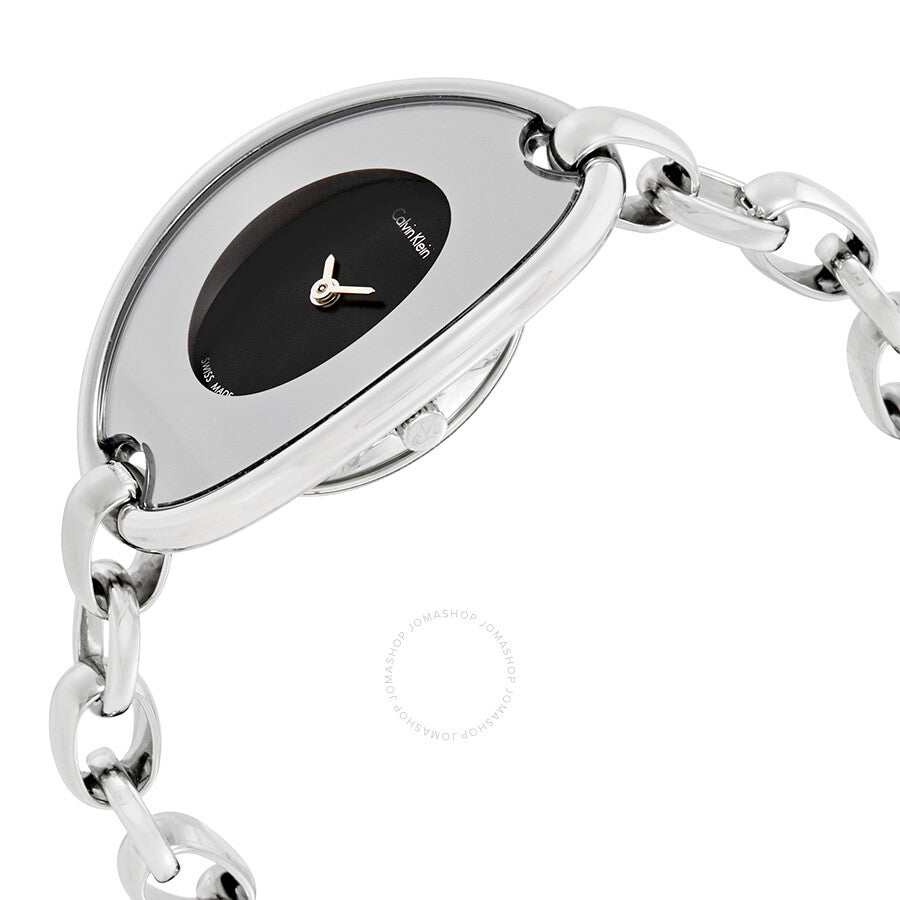Calvin Klein Distinctive Black Dial Ladies Small Watch K3H23121 - Dawson Watches #2