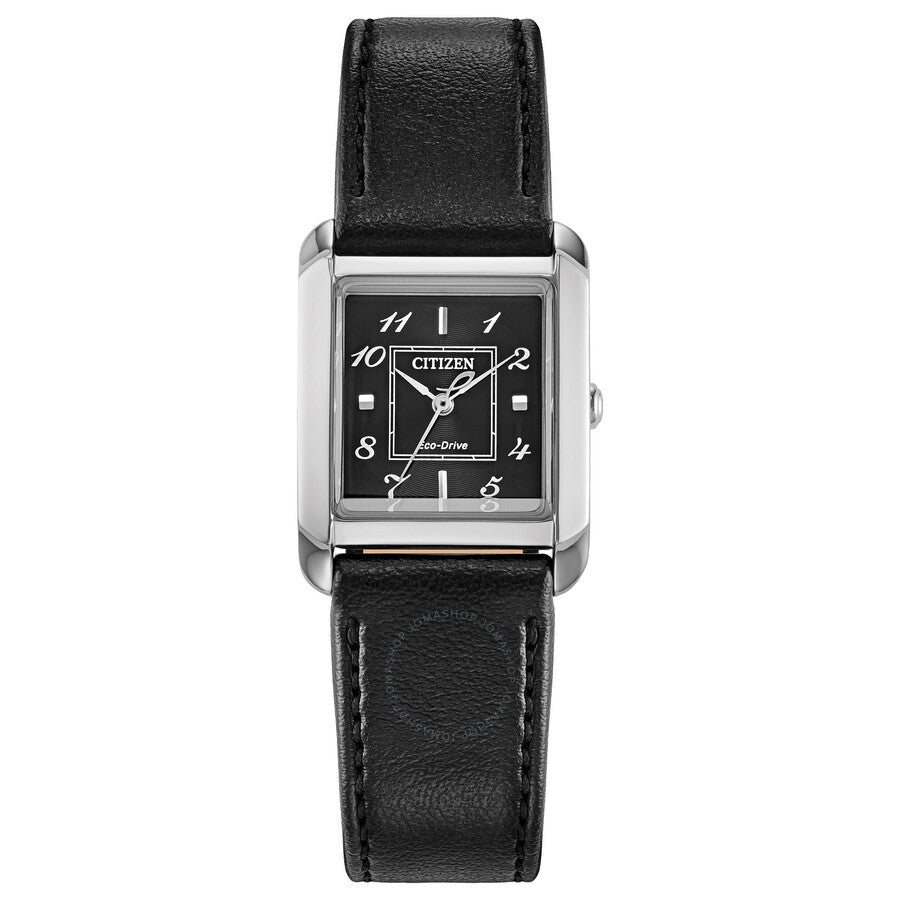 Citizen Bianca Black Dial Ladies Watch EW5600-01E - The Watches Men & Co