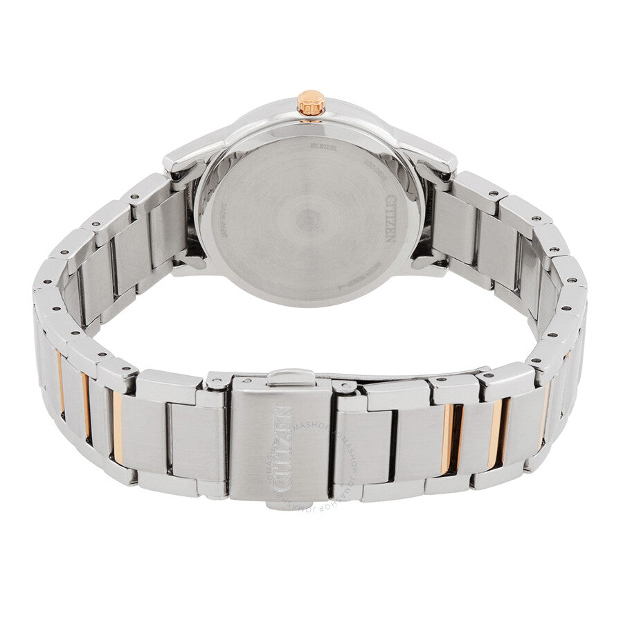 Citizen Lady Copper Dial Two-Tone Watch FE1244-72A - The Watches Men & Co #3