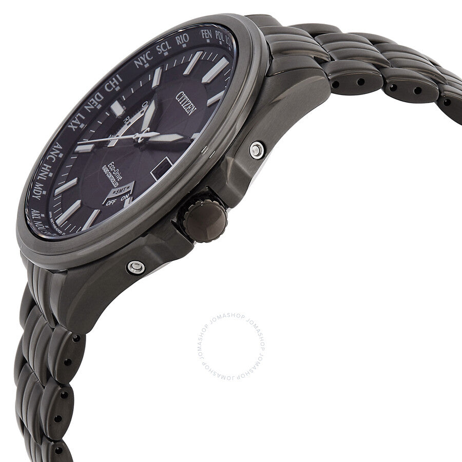Citizen Perpetual World Time Black Dial Men's Watch CB0294-54E - The Watches Men & Co #2