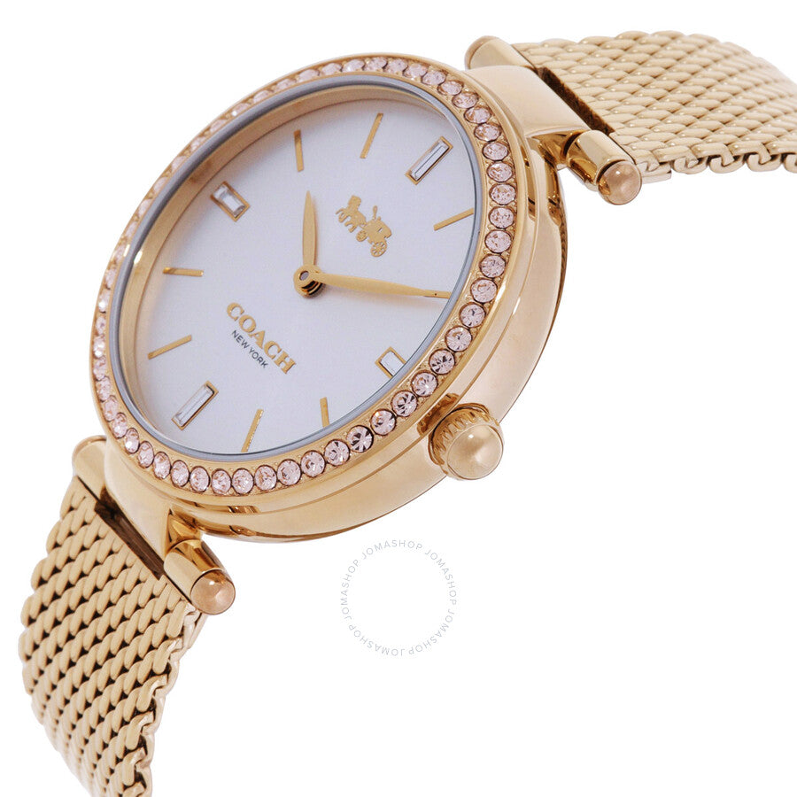 Coach Park Quartz Crystal Silver Dial Ladies Watch 14504098 - Dawson Watches #2