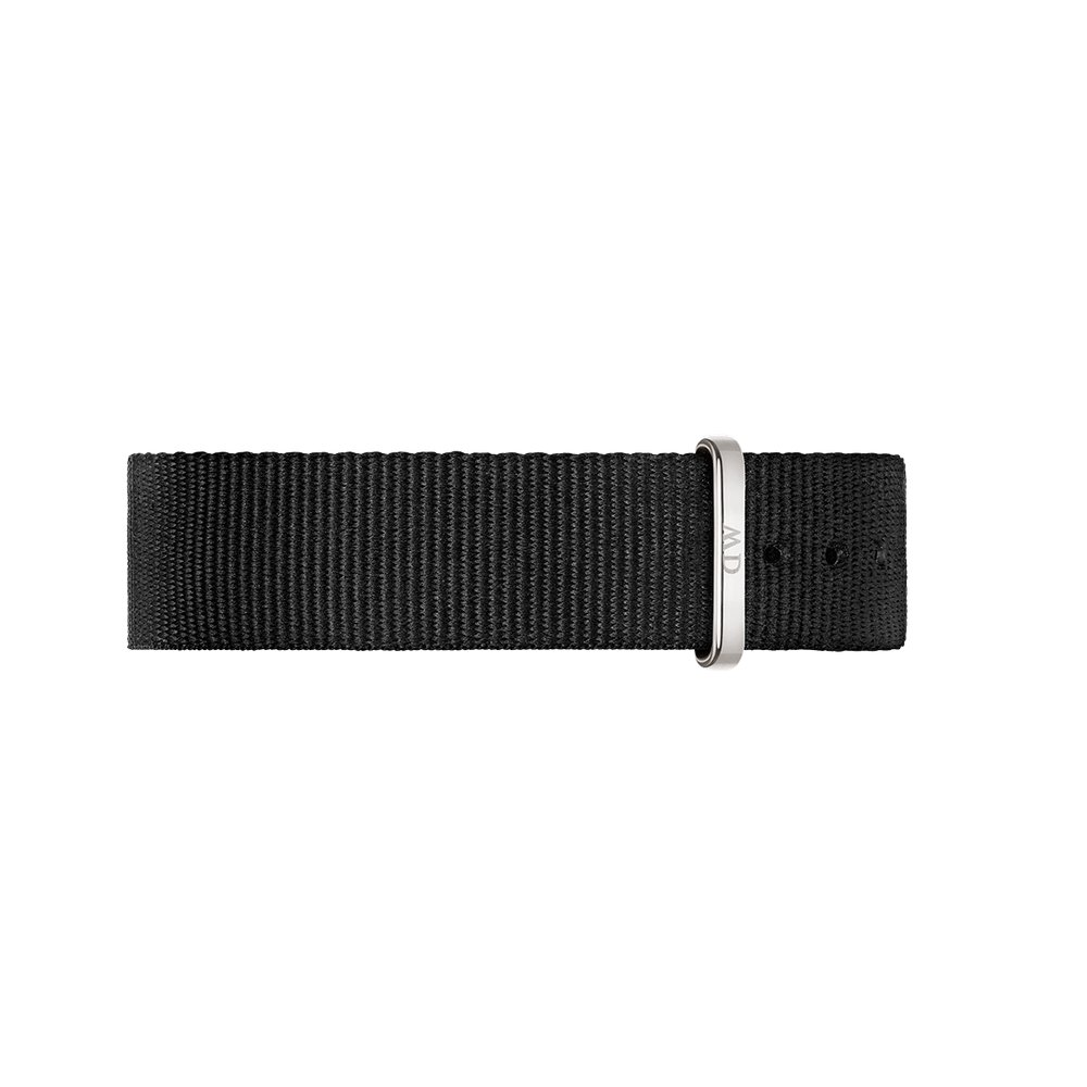 Daniel Wellington Classic Cornwall 36mm White Dial Black Nylon Strap Women's Watch - DW00100260