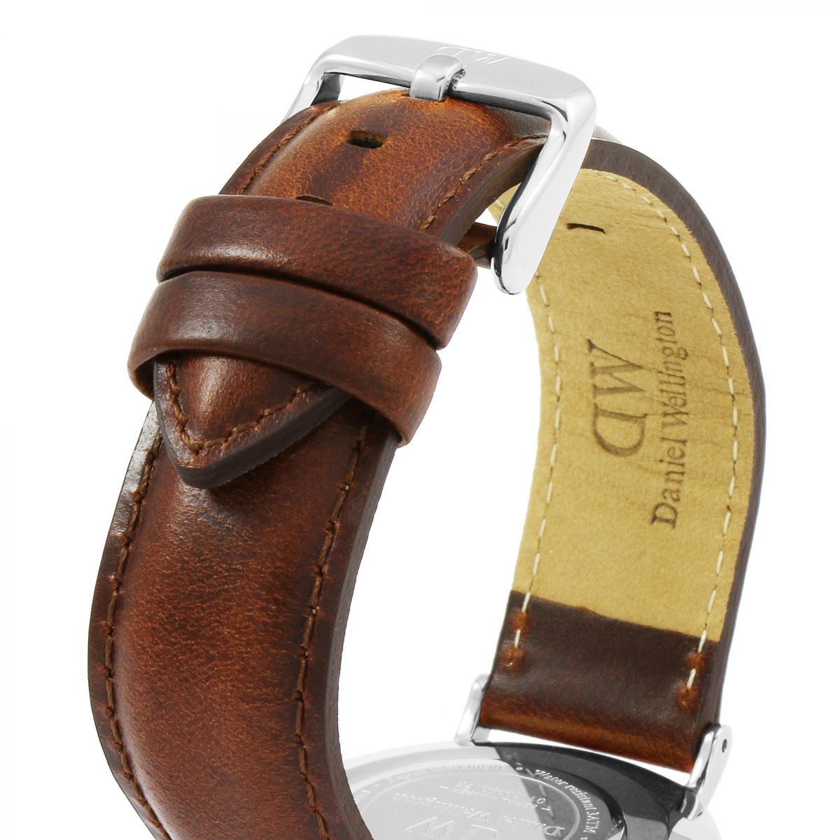Daniel Wellington White Classic St Mawes 40mm Men's Silver Watch DW00100021 - The Watches Men