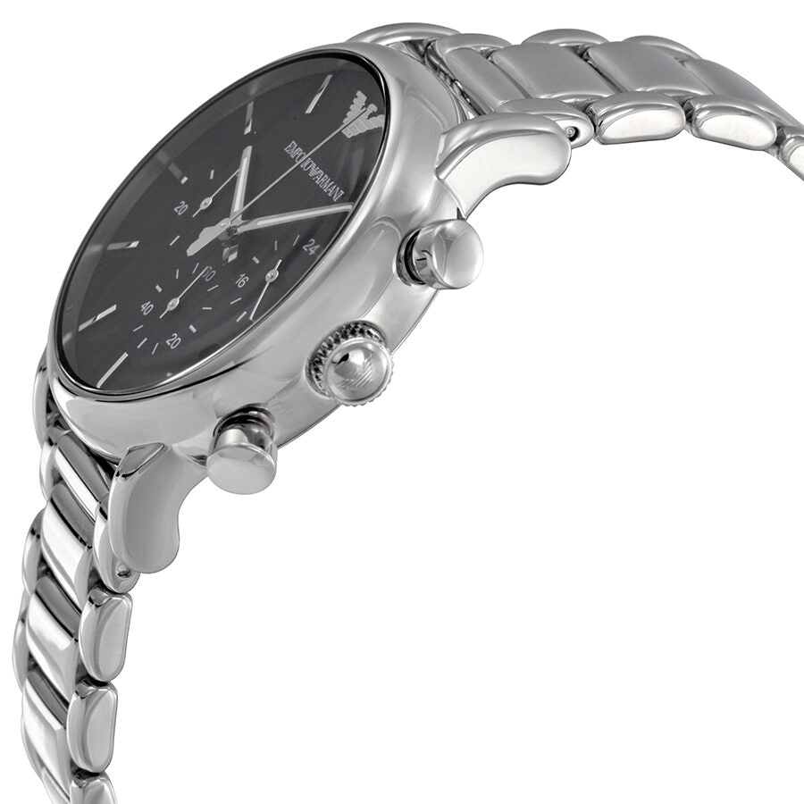 Emporio Armani Chronograph Black Dial Men's Watch #AR1853 - The Watches Men & CO #2