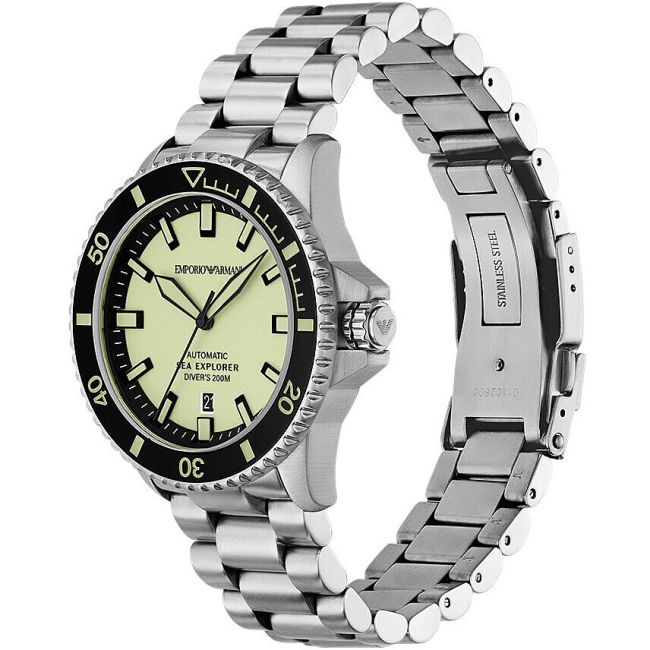 Sea Explorer Automatic Stainless Steel Watch ar60083 - Image 3