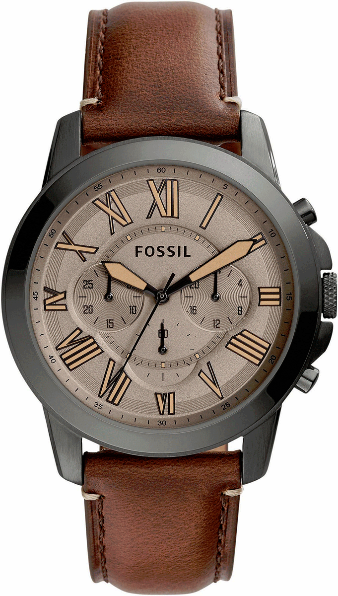 Fossil Grant Chronograph Brown Dial Men’s Watch FS5214 - Watch