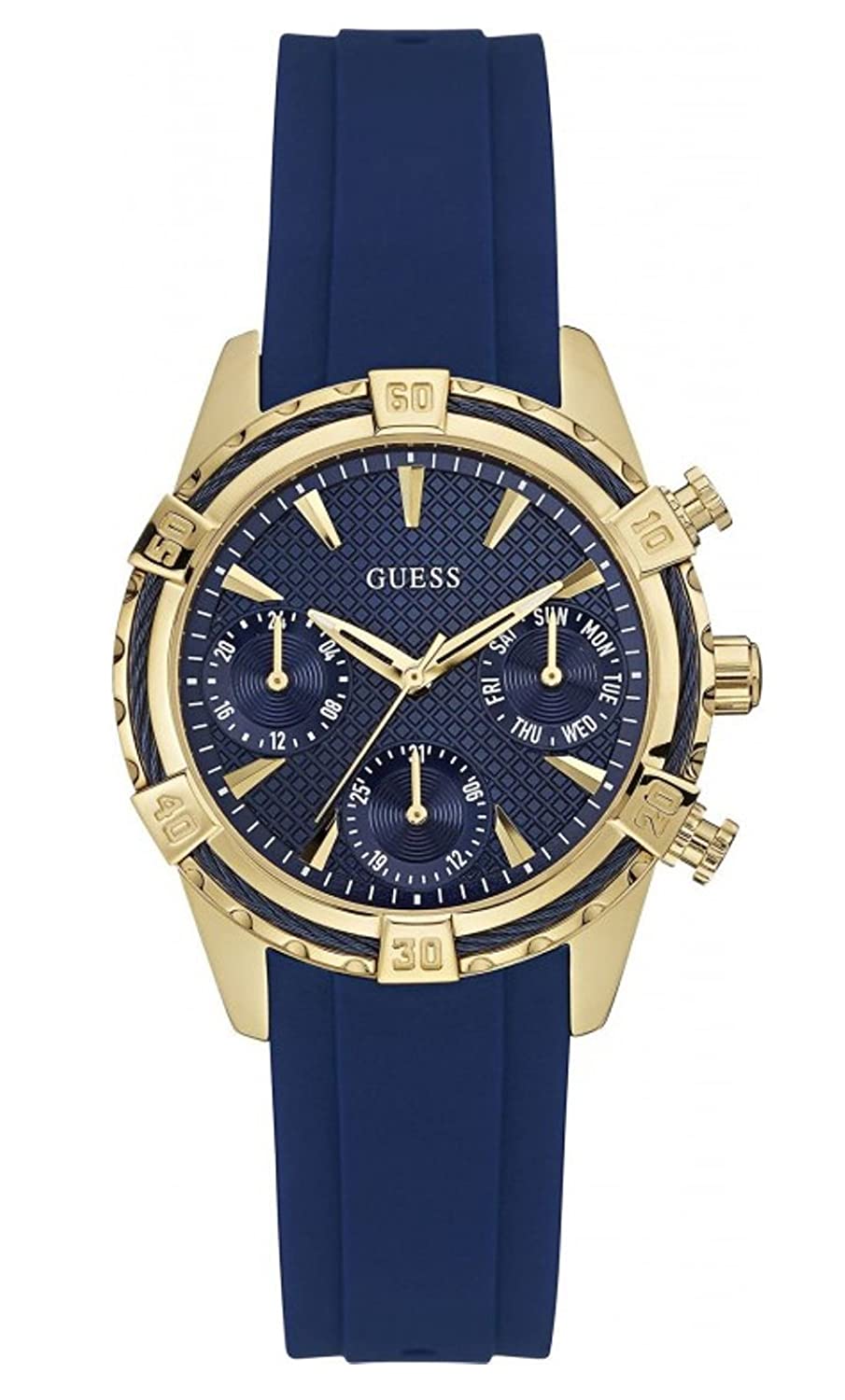 Guess Analog Blue Dial Women's Watch W0562L2 - The Watches Men & CO
