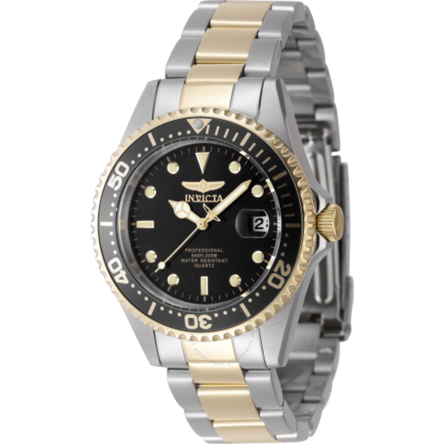 Invicta Pro Diver Date Quartz Black Dial Men's Watch 8934OB - The Watches Men & Co