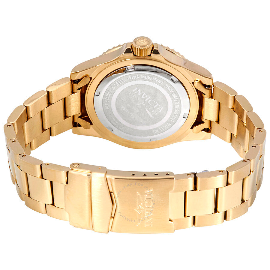 Invicta Pro Diver Gold-tone Blue Dial 40 mm Men's Watch 26974 - The Watches Men & Co #3