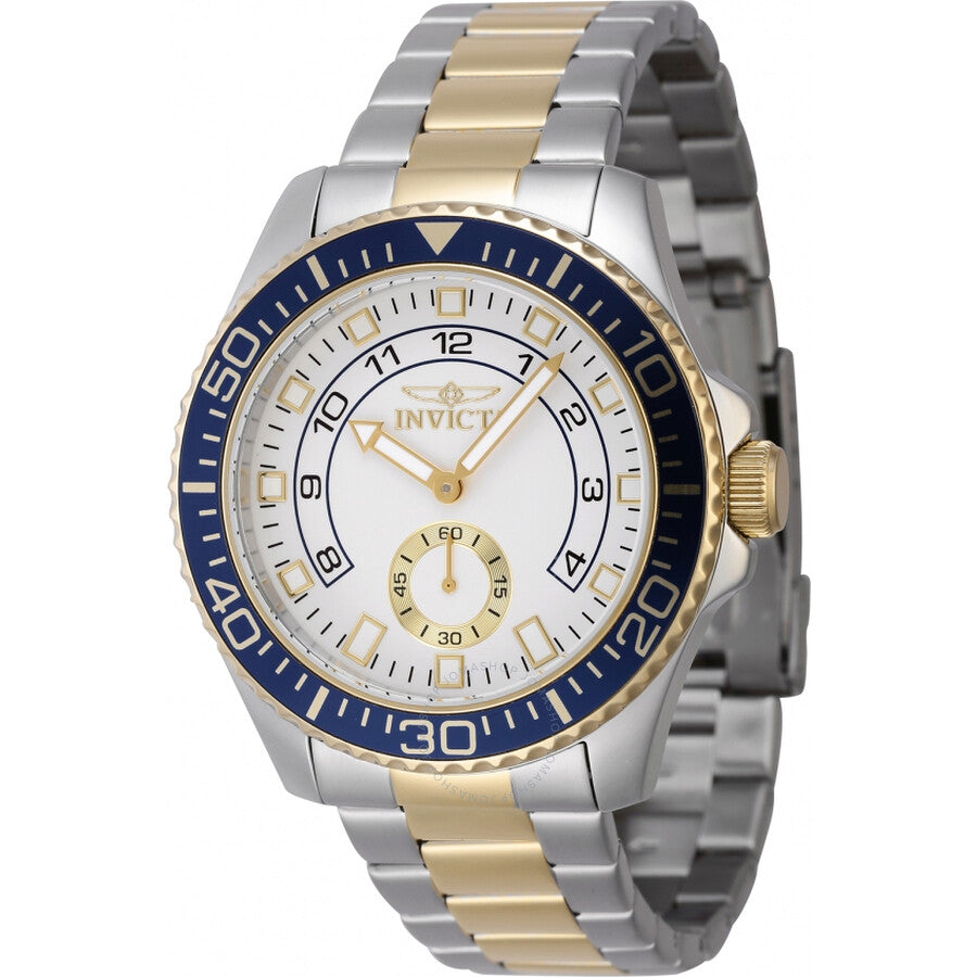 Invicta Pro Diver Quartz White Dial Men's Watch 47127 - The Watches Men & Co