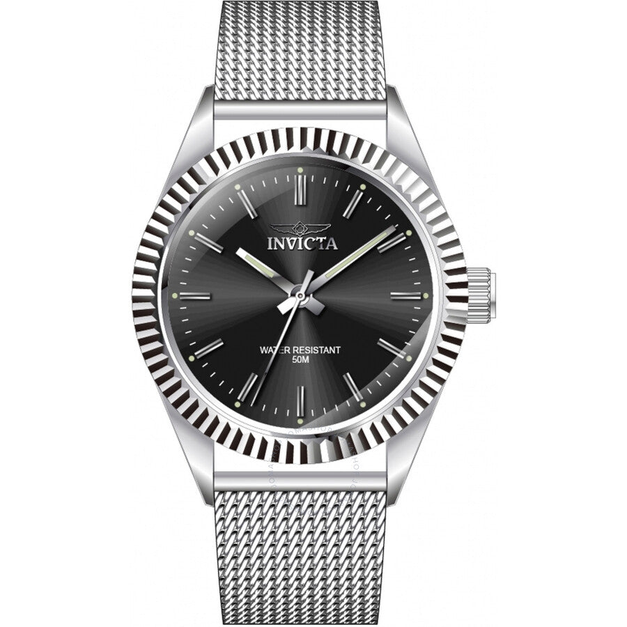Invicta Specialty Quartz Black Dial Men's Watch 45705 - The Watches Men & Co
