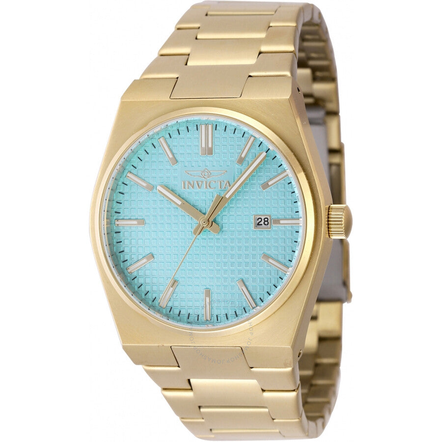 Invicta Speedway Zager Exclusive Quartz Light Blue Dial Men's Watch 48401 - The Watches Men & Co