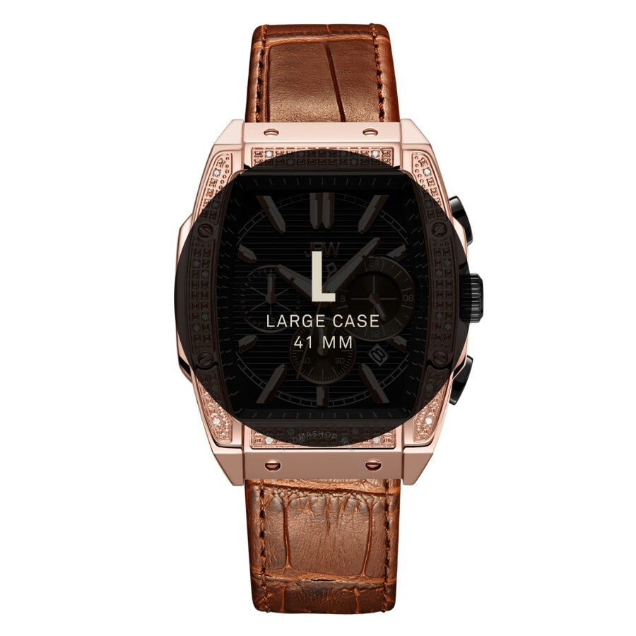 JBW Echelon Chronograph Quartz Diamond Grey Dial Men's Watch J6379D - Dawson Watches #5