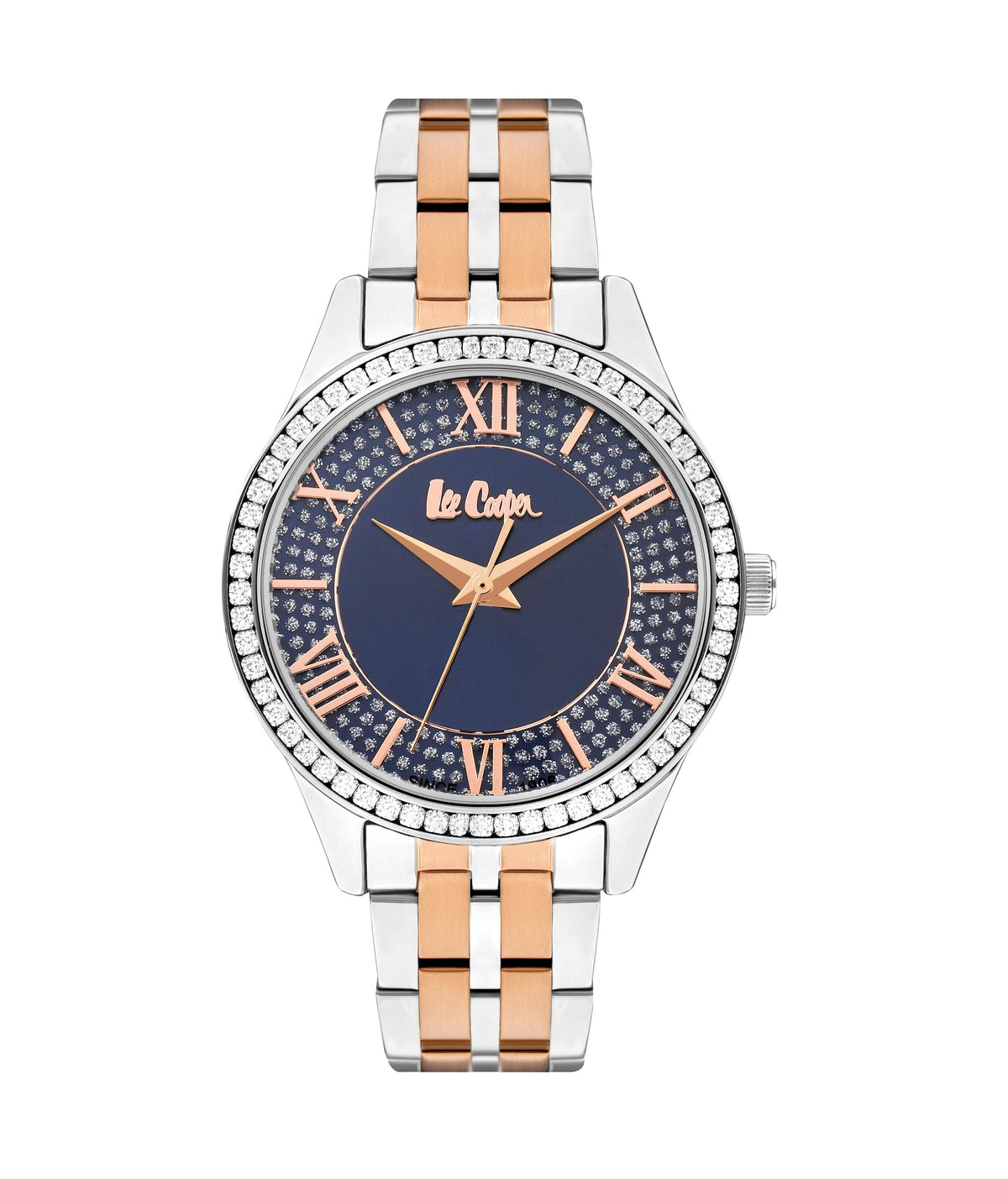 Lee Cooper Women’s 34 MM Silver Analog Metal Strap Watch – LC07928.590 - Watch
