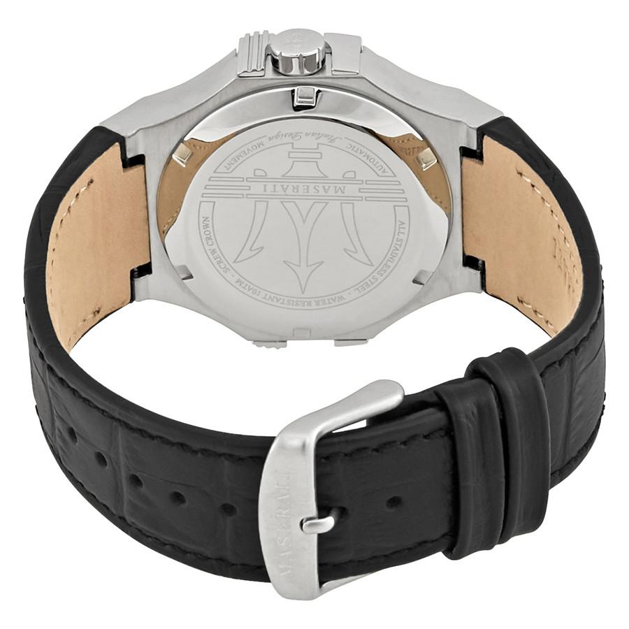 Maserati Potenza Automatic Black Dial Men’s Watch R8821108001 - Watch
