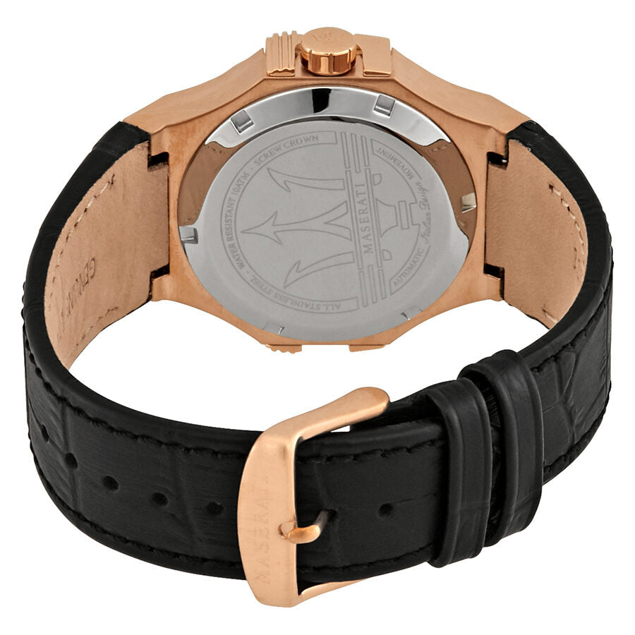 Maserati Potenza Automatic Black/Skeleton Dial Men's Watch R8821108002 - The Watches Men & CO #3