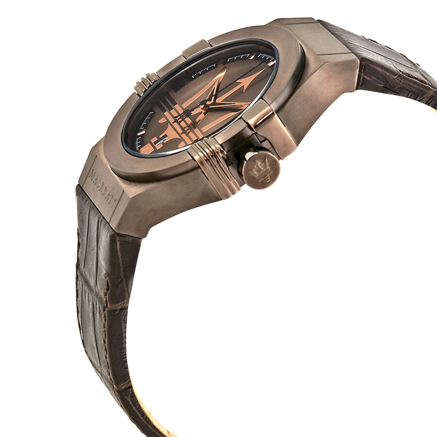Maserati Potenza Brown Dial Men's Watch R8851108011 - The Watches Men & CO #2