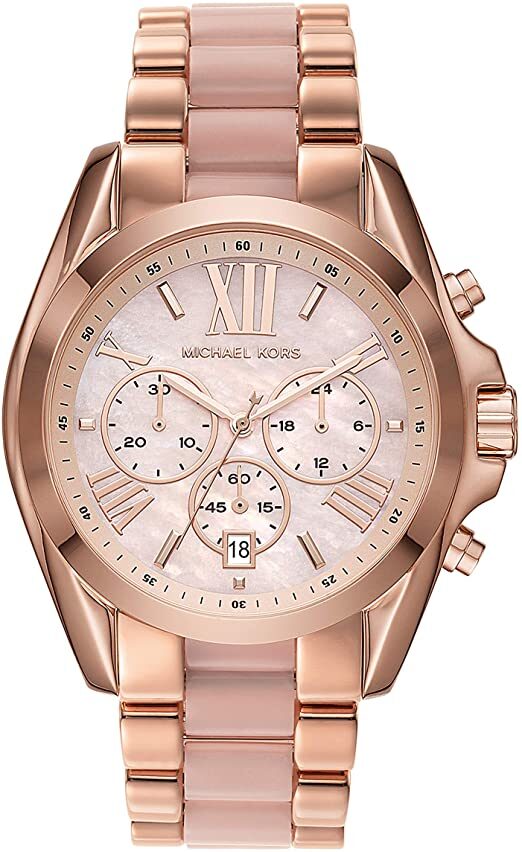 Michael Kors Bradshaw Chronograph Quartz Ladies Watch #MK6830 - The Watches Men & Co