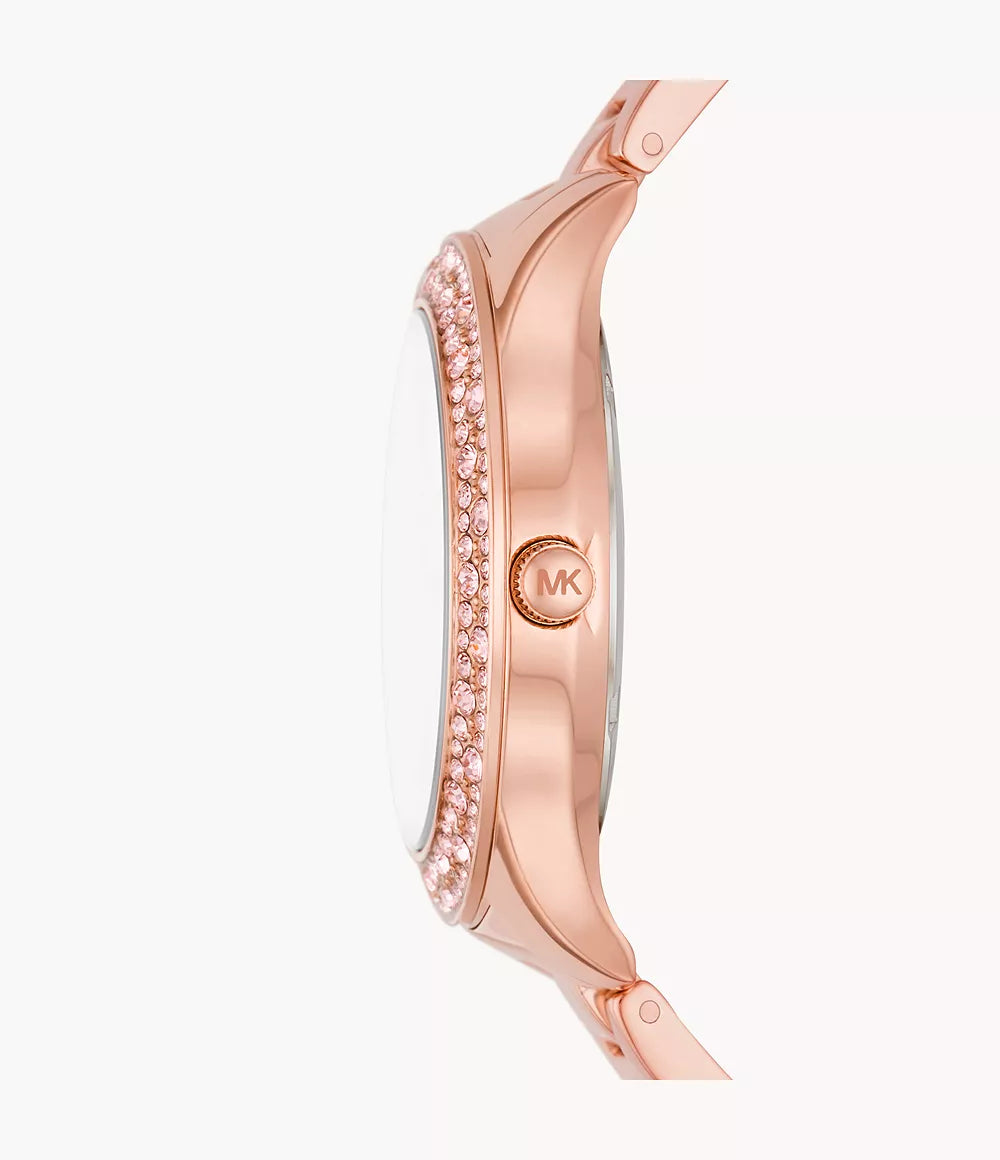 Michael Kors Liliane Rose Gold Ladies Watch - MKO1068 mk01068 - Image 2