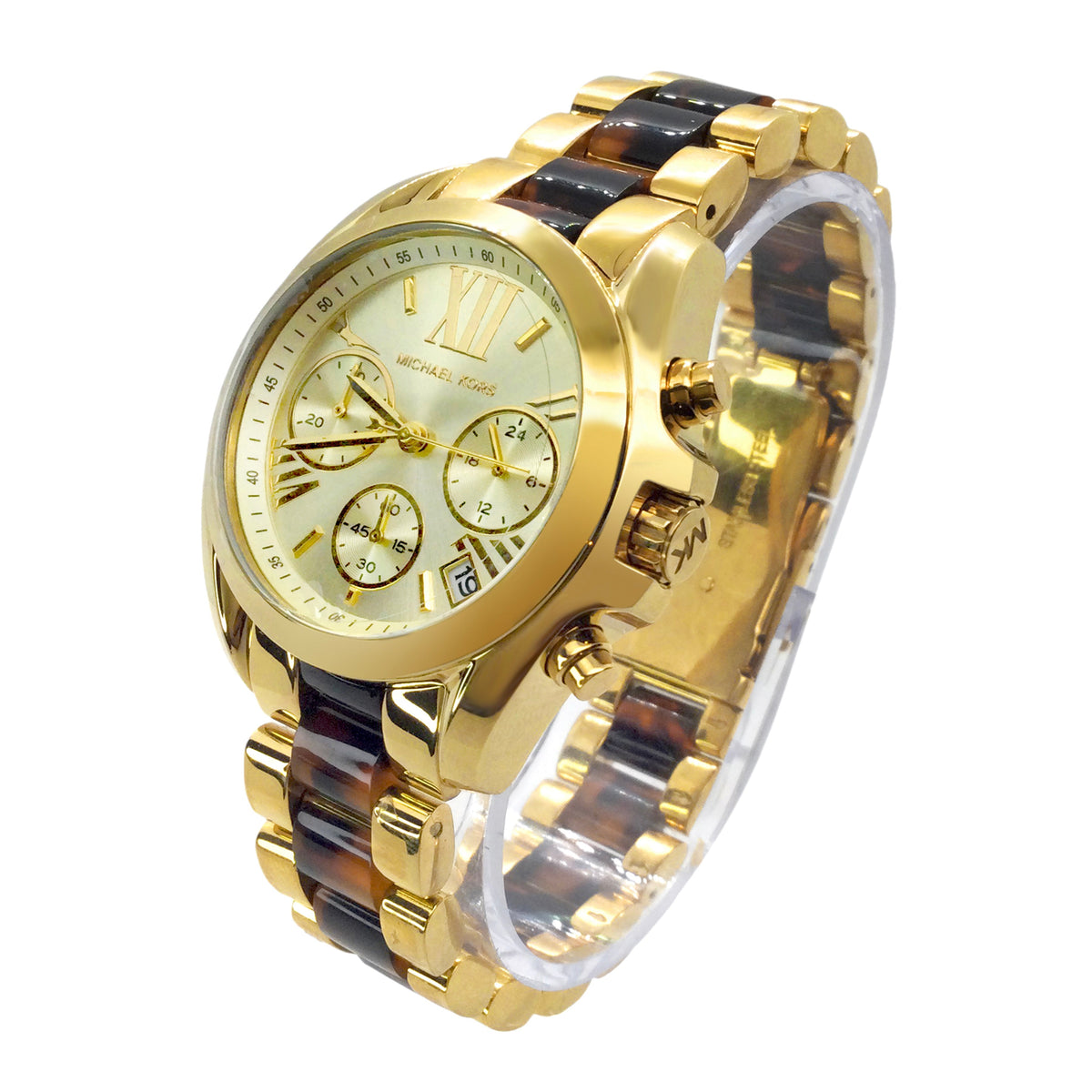 Michael Kors Mini Bradshaw Two Tone Women’s Watch MK5973 - Watch