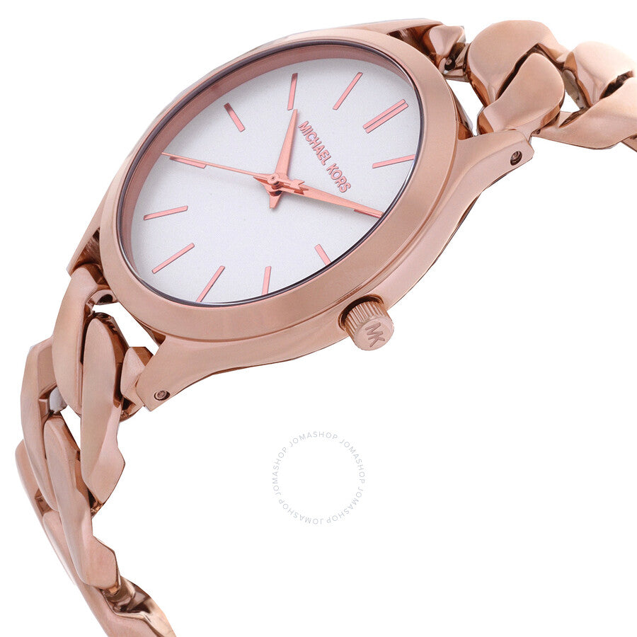 Michael Kors Runway Quartz White Dial Ladies Watch MK7473 - Kiwi Watches #2