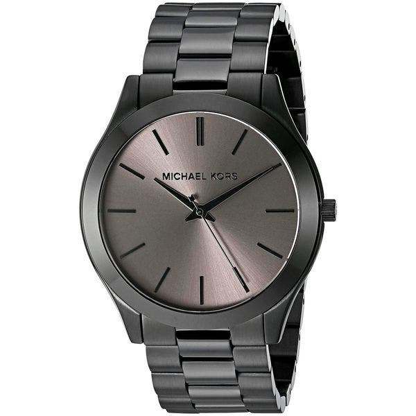 Michael Kors Slim Runway Black Dial Men's Watch MK8507 - The Watches Men & CO
