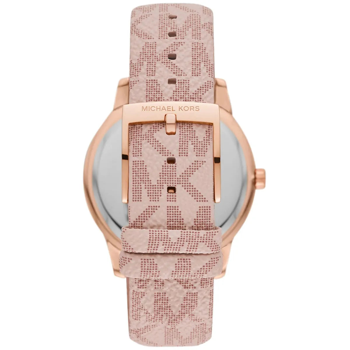 Michael Kors Tibby Multifunction Pink PVC/Polyurethane Strap Women's Watch - MK2955