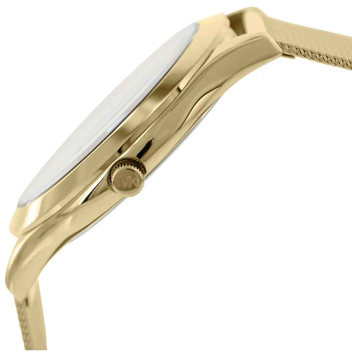 Michael Kors Slim Runway Gold Mesh Women's Watch - MK3282