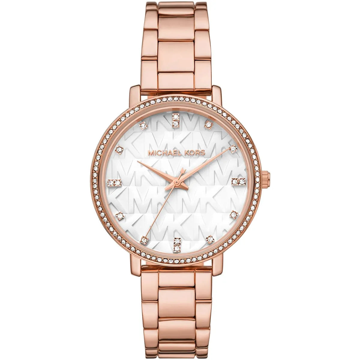 Michael Kors Pyper Quartz Crystal Rose Gold-Tone Women's Watch - MK4594