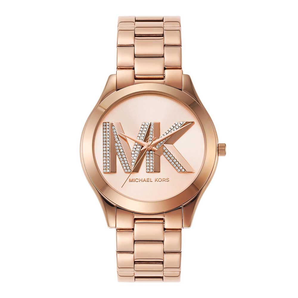 Michael Kors Slim Runway Rose Gold Women's Watch - MK4733