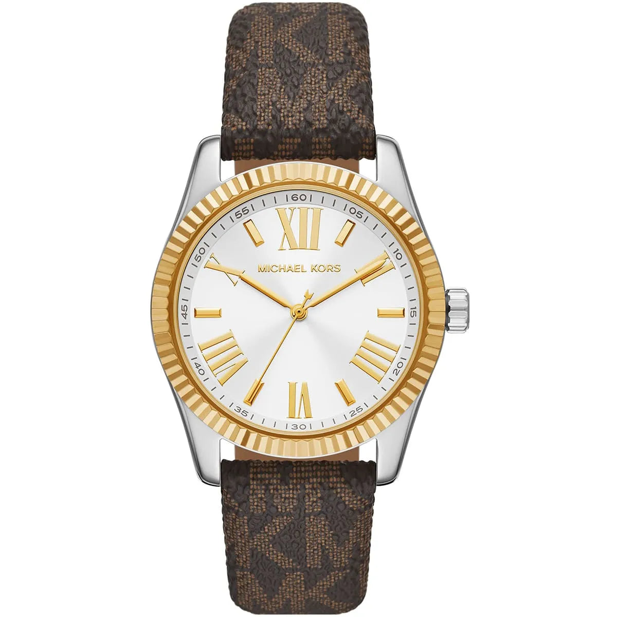 Michael Kors Lexington Two-Tone and Signature Logo Women's Watch - MK4745
