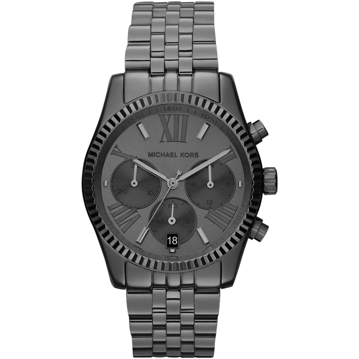 Michael Kors Lexington Chronograph Black Women's Watch - MK5709