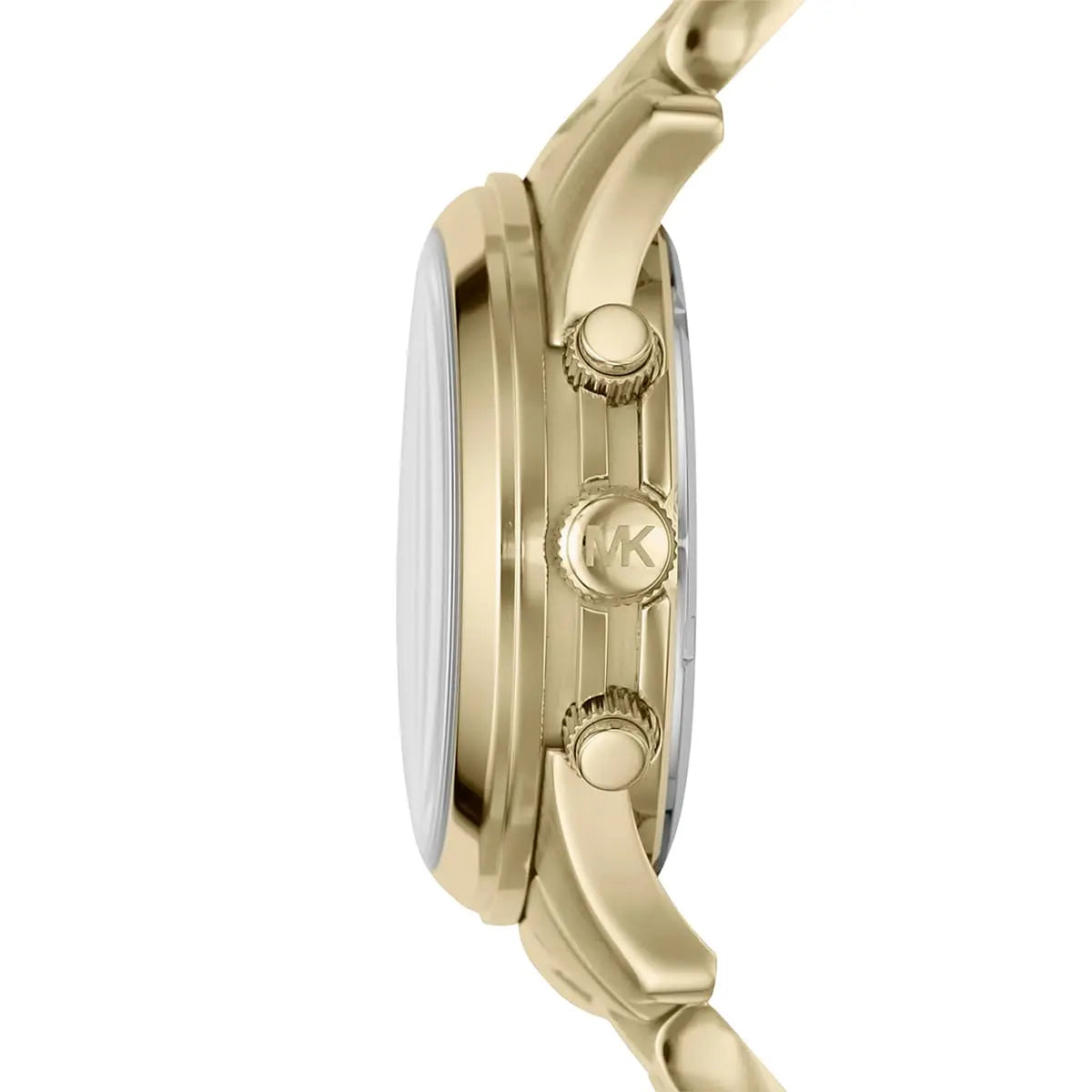 Michael Kors Stop Hunger Chronograph Turquoise Dial Gold Women's Watch - MK5815