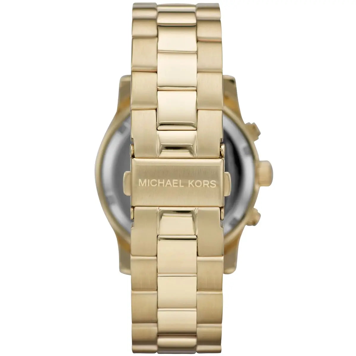 Michael Kors Stop Hunger Chronograph Turquoise Dial Gold Women's Watch - MK5815