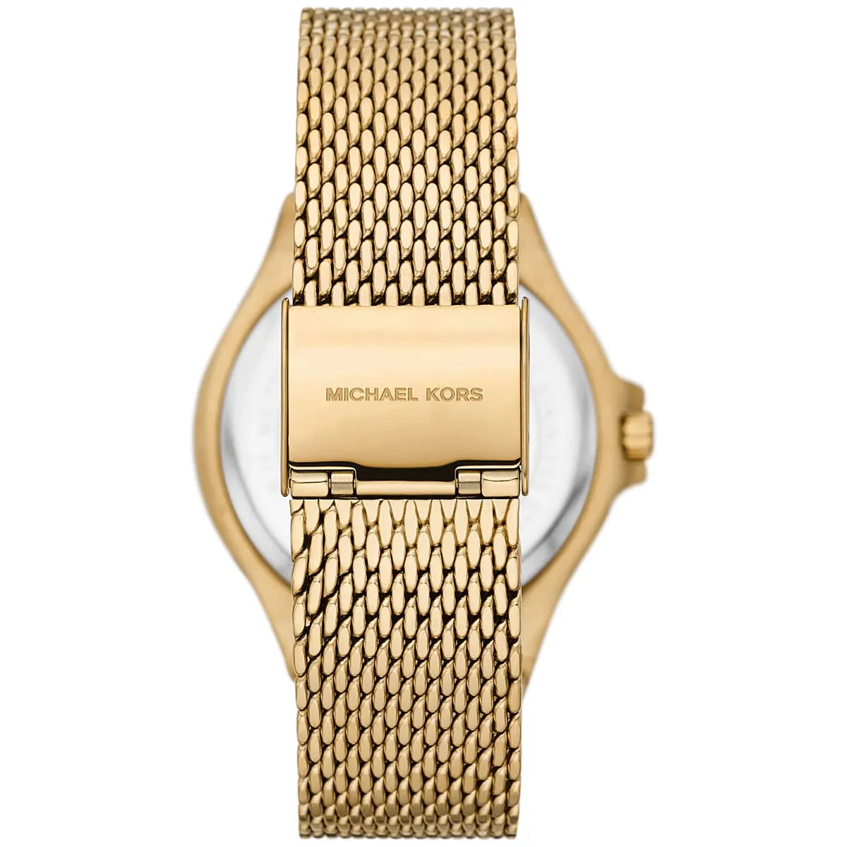 Michael Kors Lennox Pavé Gold-Tone Mesh Women's Watch - MK7335