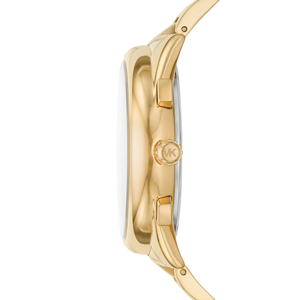 Michael Kors Oversized Janelle Pavé Gold-Tone Men's Watch - MK8995