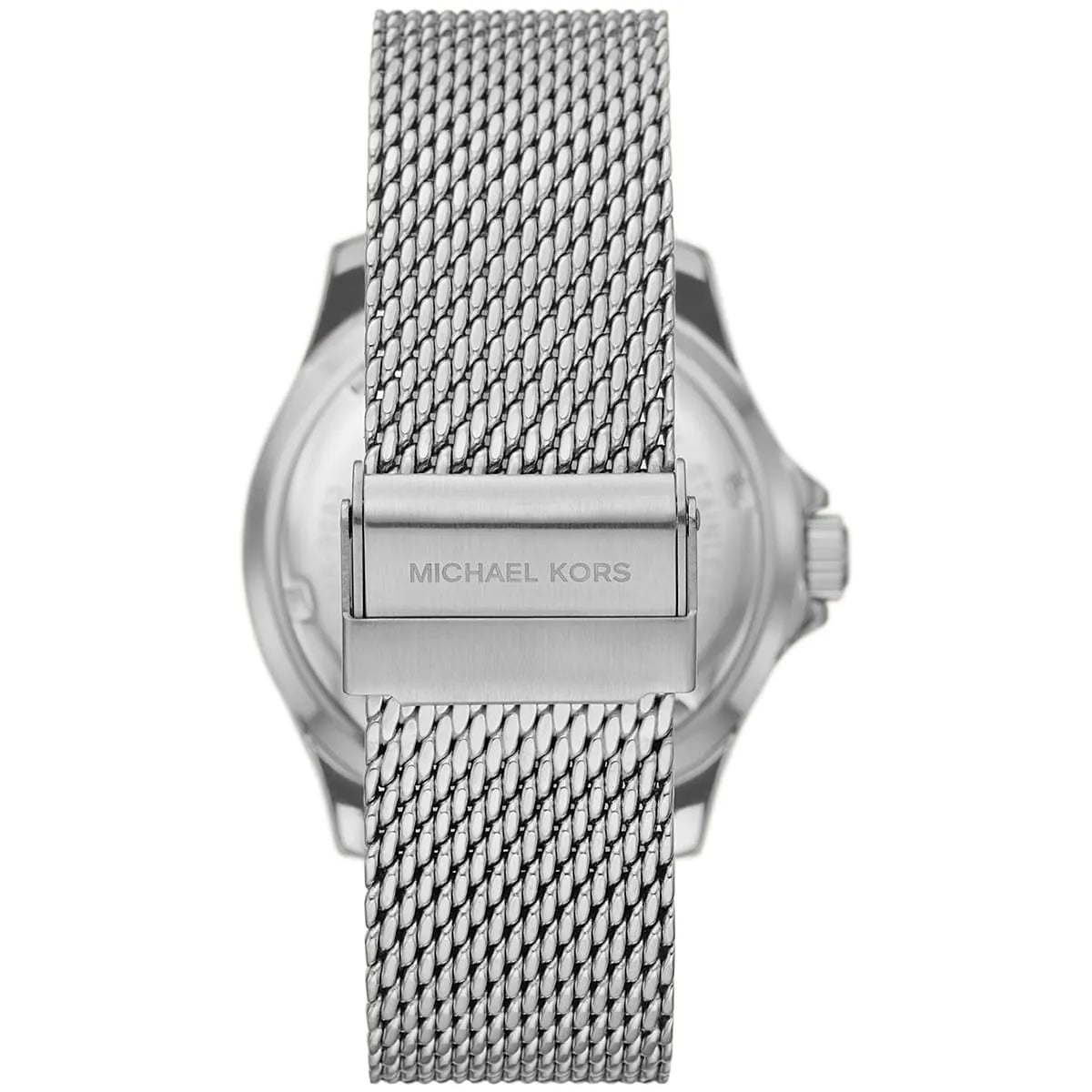 Michael Kors Oversized Slim Everest Silver-Tone Mesh Men's Watch - MK9082