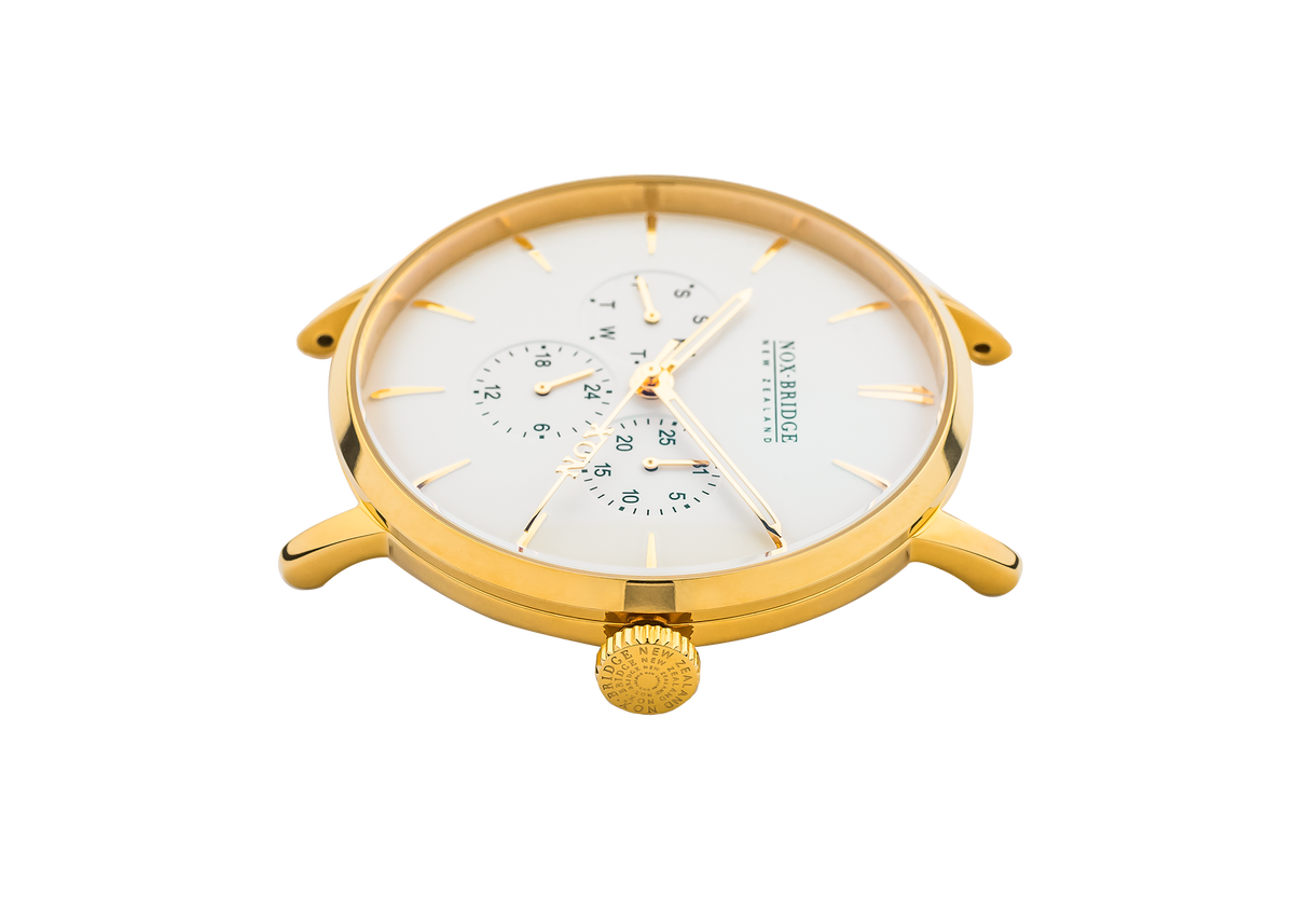 NOX-BRIDGE Classic Izar Gold 36MM IG36 - The Watches Men & CO #3