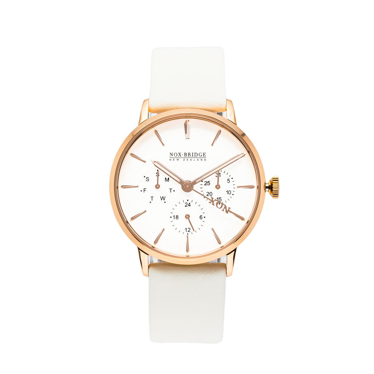 NOX-BRIDGE Classic Meissa Rose Gold 36MM MRG36 - The Watches Men & CO