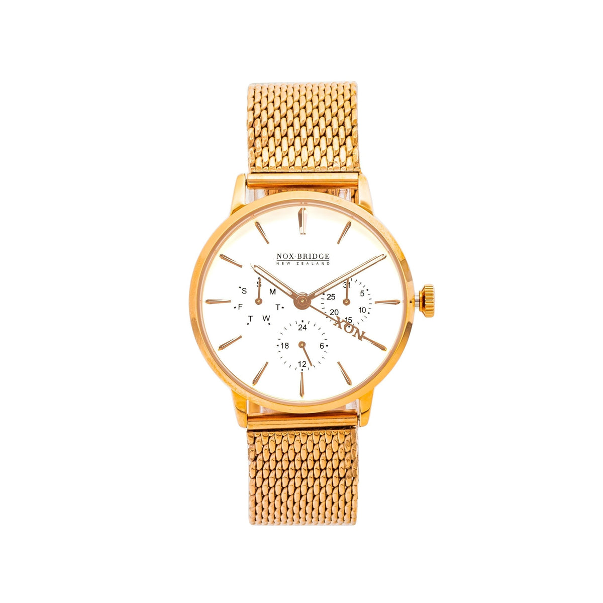 NOX-BRIDGE Supreme Phoenix Rose Gold 36MM PH36 - The Watches Men & CO