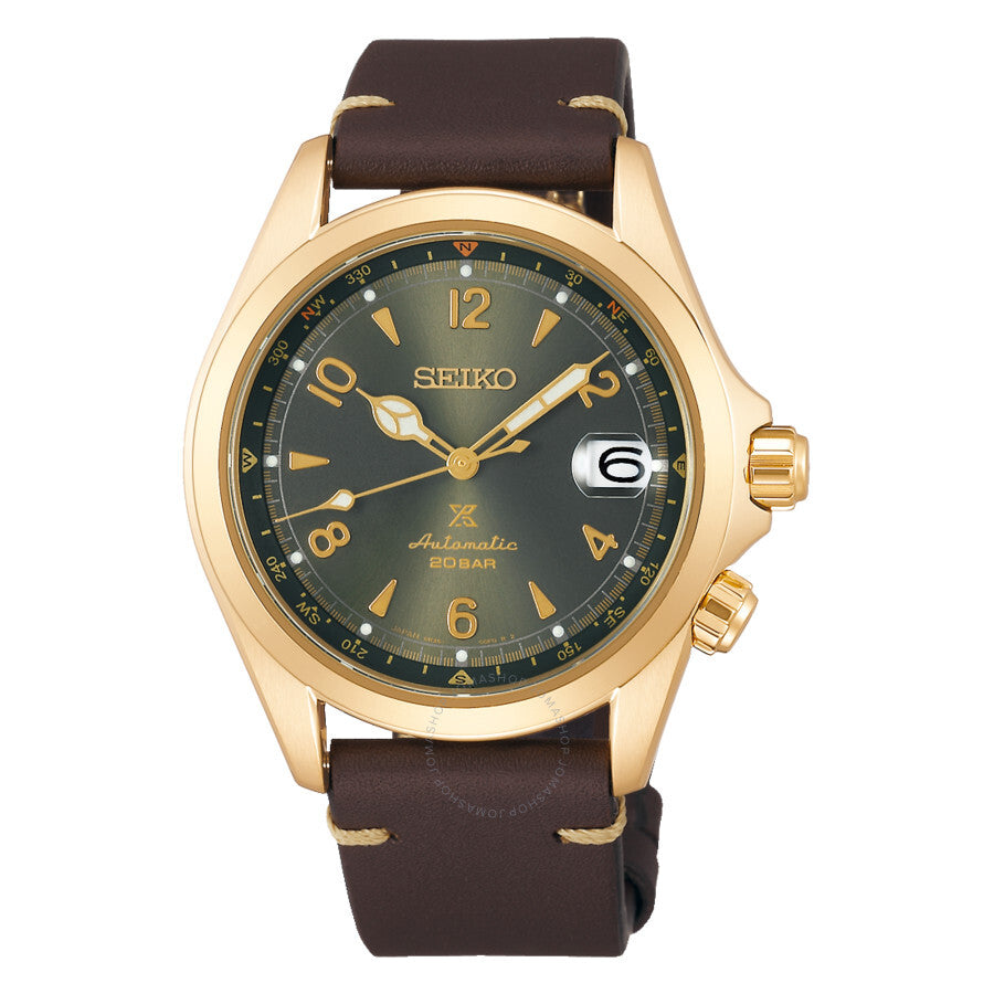 Seiko Prospex Luxe Automatic Green Dial Men's Watch SPB210 - The Watches Men & Co